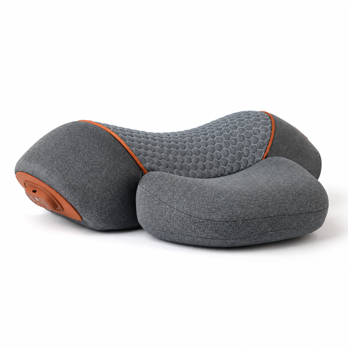 Sporadyk CerviRelax™ — Almohada cervical 3 en 1 con calor y vibración